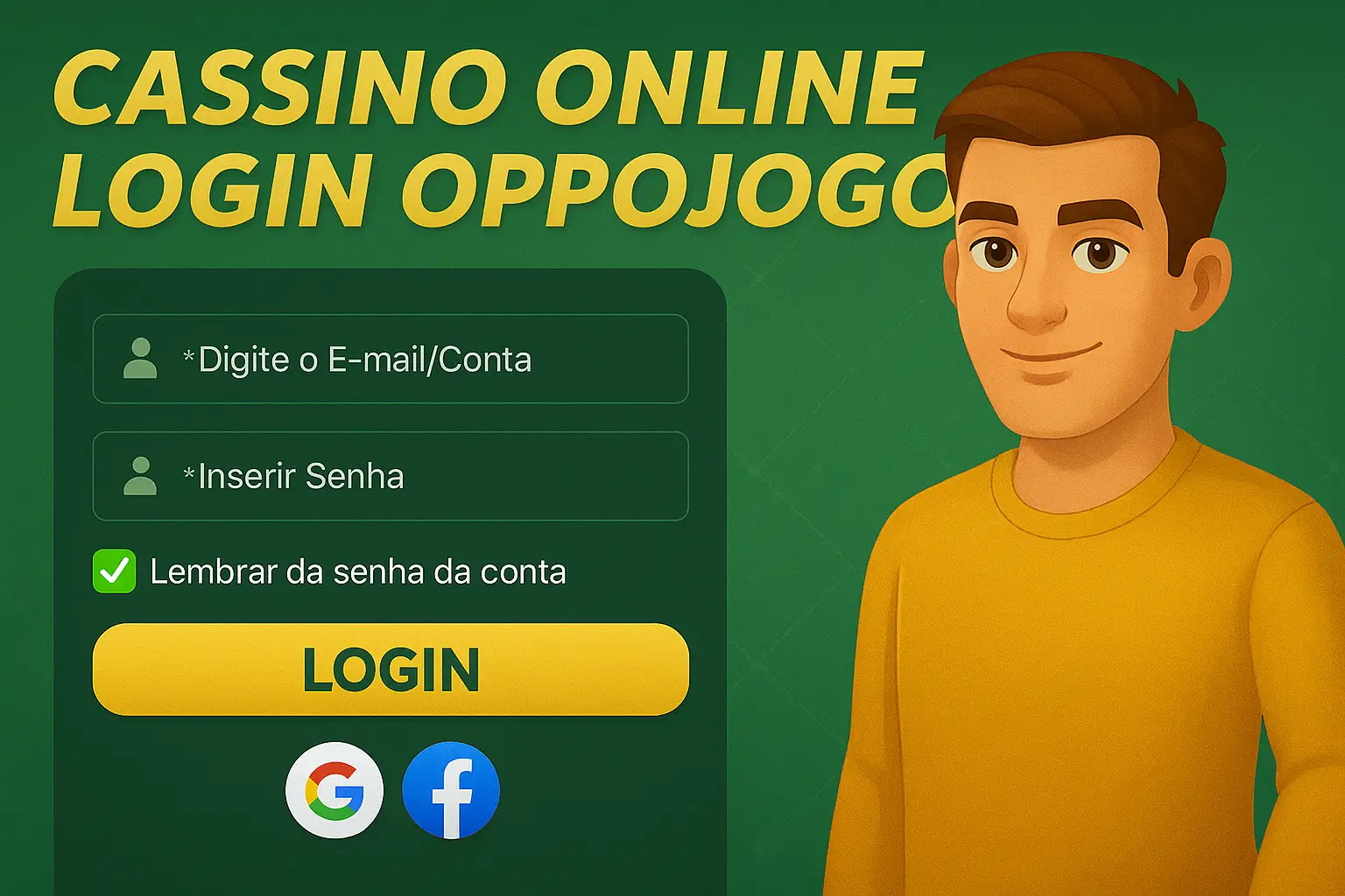 Login no Cassino OPPOJOGO