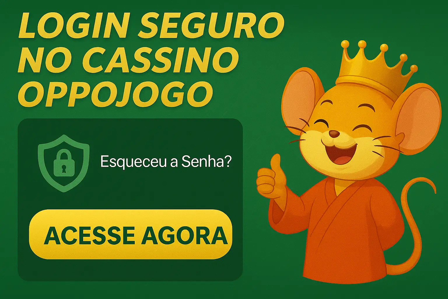 Criar uma nova Conta no plataforma OPPOJOGO